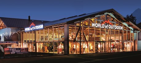 world-of-outdoor Nachtansicht der World of Outdoor
